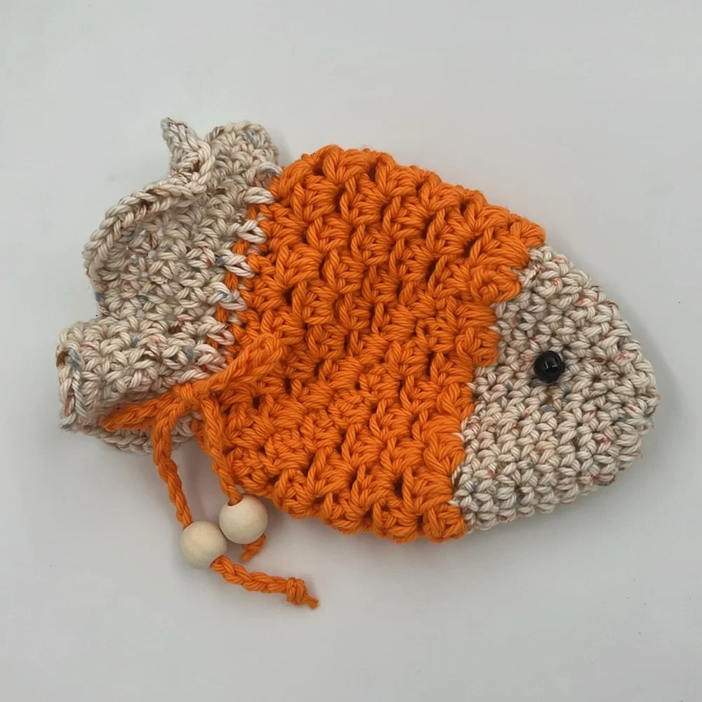 Handmade Gold Fish-Shaped Soap Saver